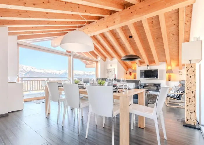 Paradise Sp 012 - Mountain 8 Pers Apartament Veysonnaz